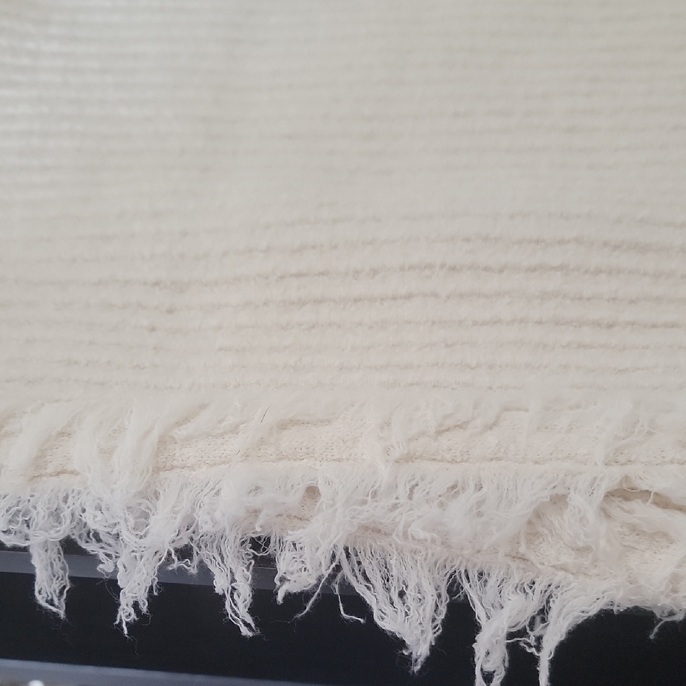 J. Crew Cream Ribbed Double-Button Mini Skirt - Picture 8 of 8